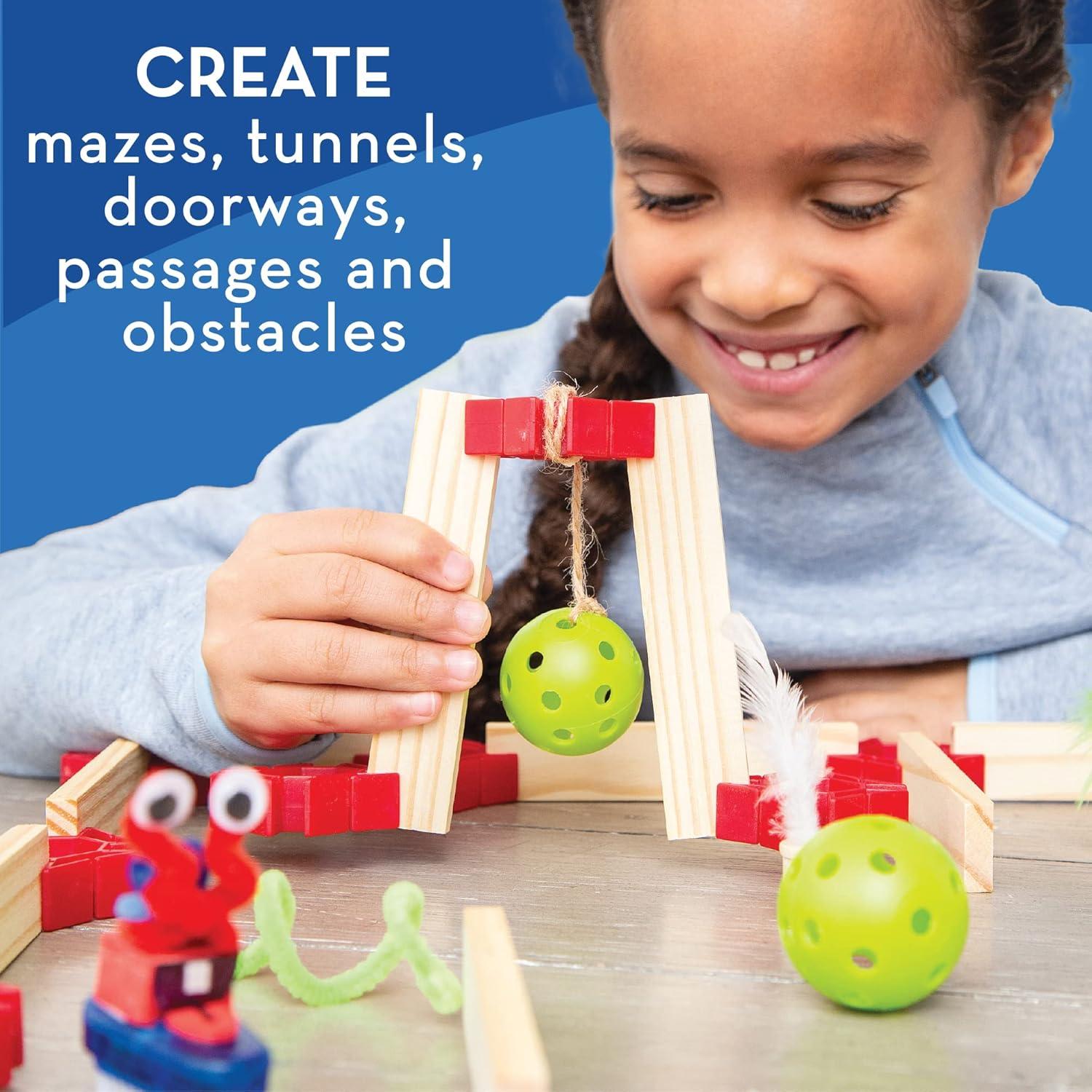 KEVA Maker Bot Maze MindWare - Juguete de Construcción 0.45 kg