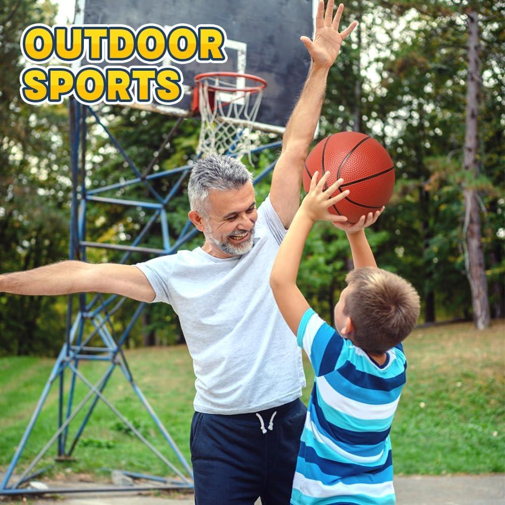 Mini Balones de Baloncesto Amarlozn 22.86 cm Paquete de 5