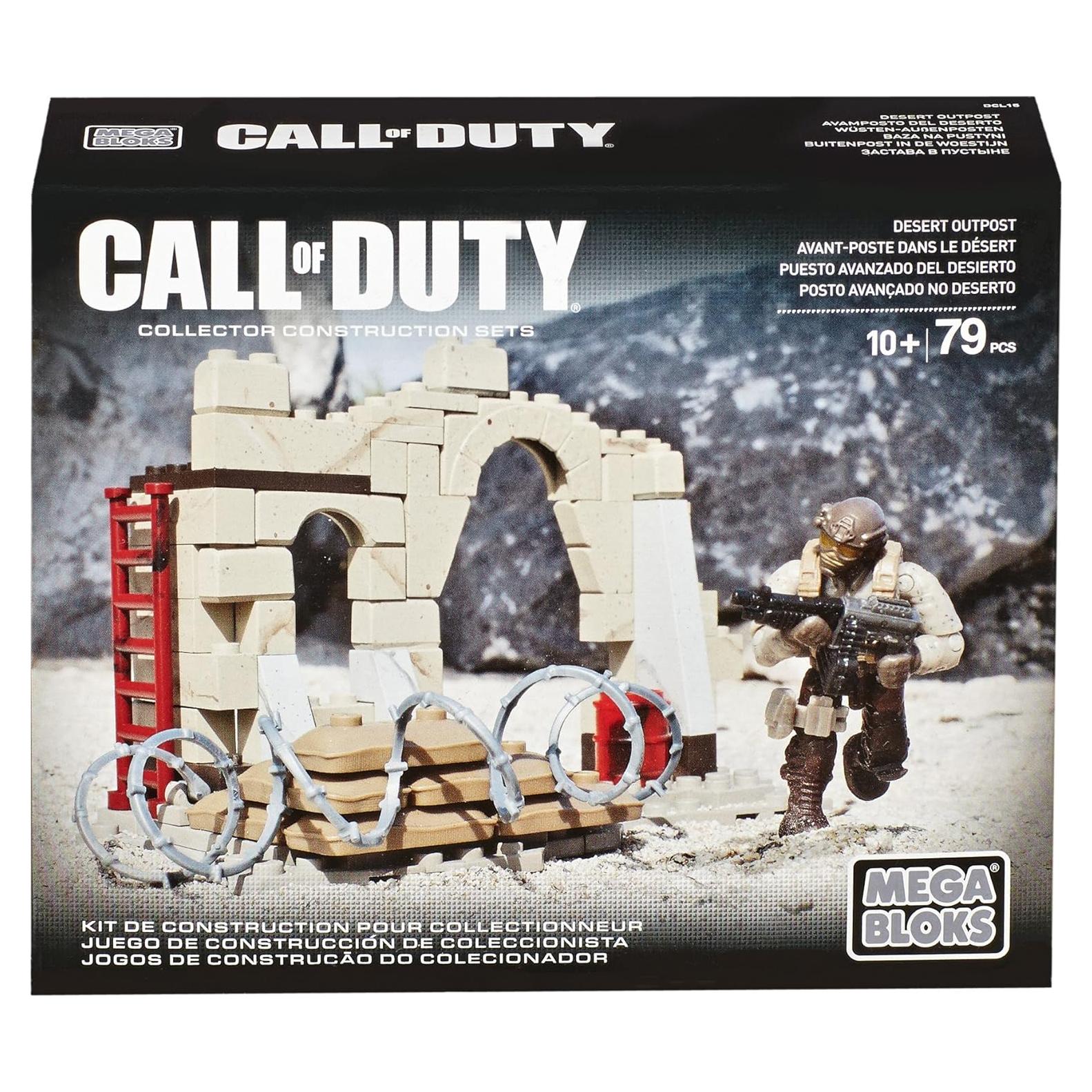 Mega Bloks Puesto Avanzado del Desierto Call of Duty 79 Piezas