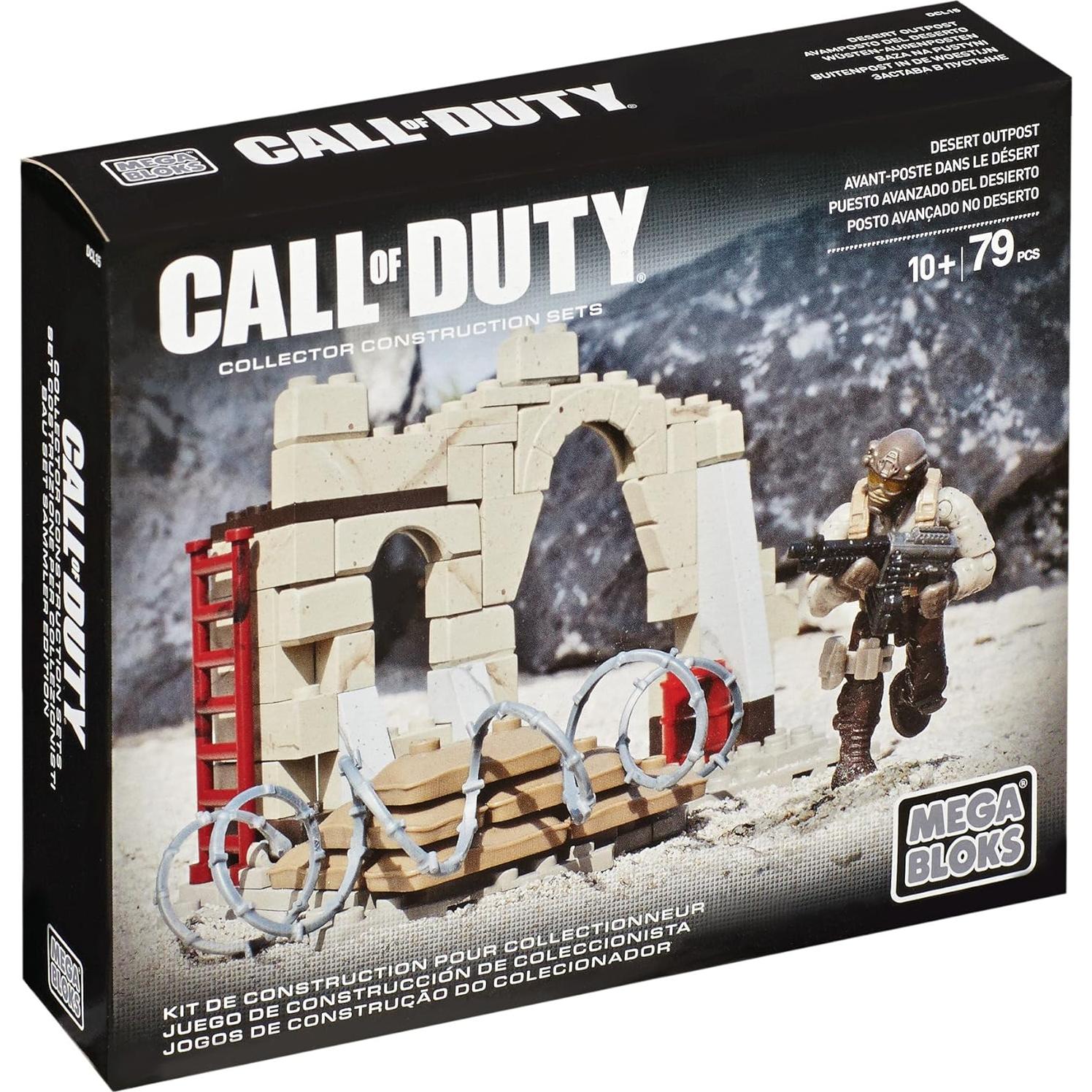 Mega Bloks Puesto Avanzado del Desierto Call of Duty 79 Piezas