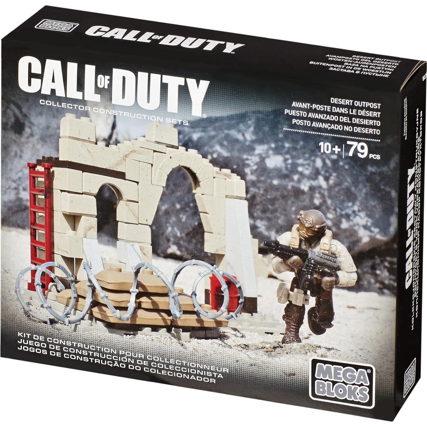 Mega Bloks Puesto Avanzado del Desierto Call of Duty 79 Piezas