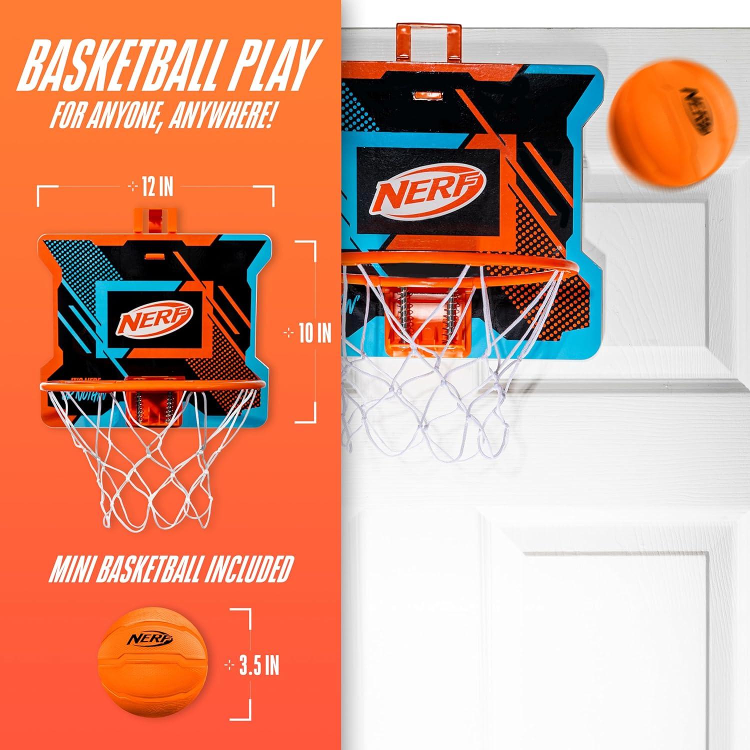 Aro de Baloncesto Mini NERFOOP Slam Franklin Sports - 30.48x25.4cm