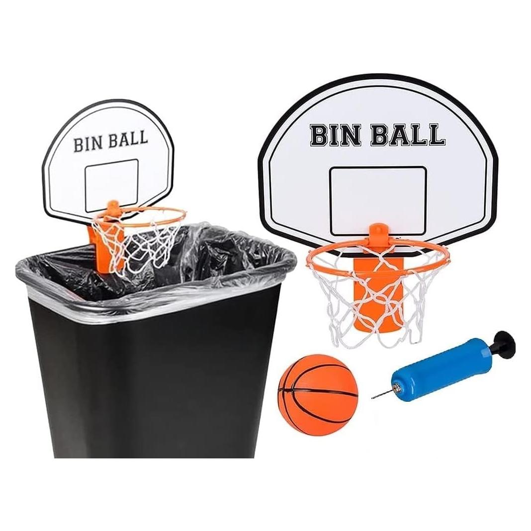 Juego de Baloncesto Clip-On Zugar Land para Cubos de Basura