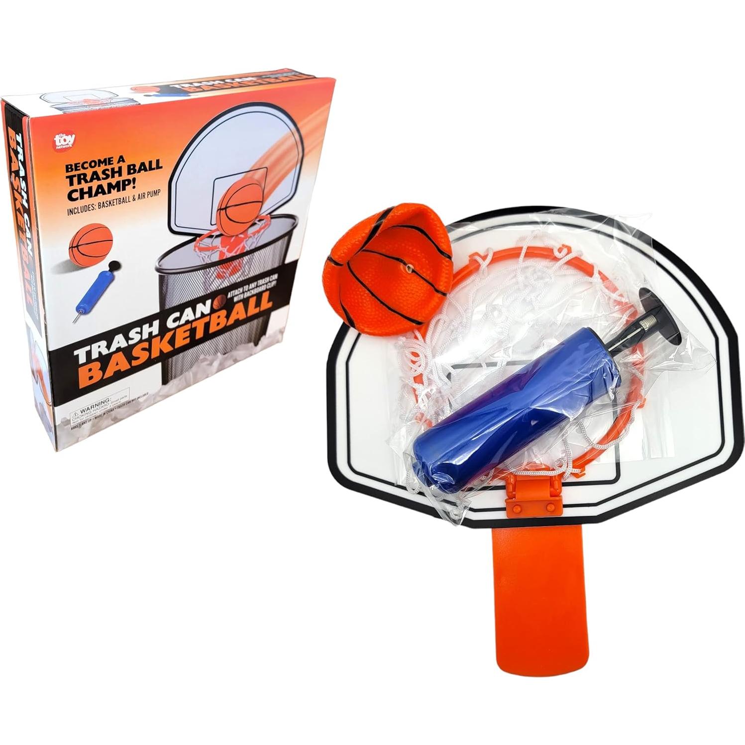 Juego de Baloncesto Clip-On Zugar Land para Cubos de Basura