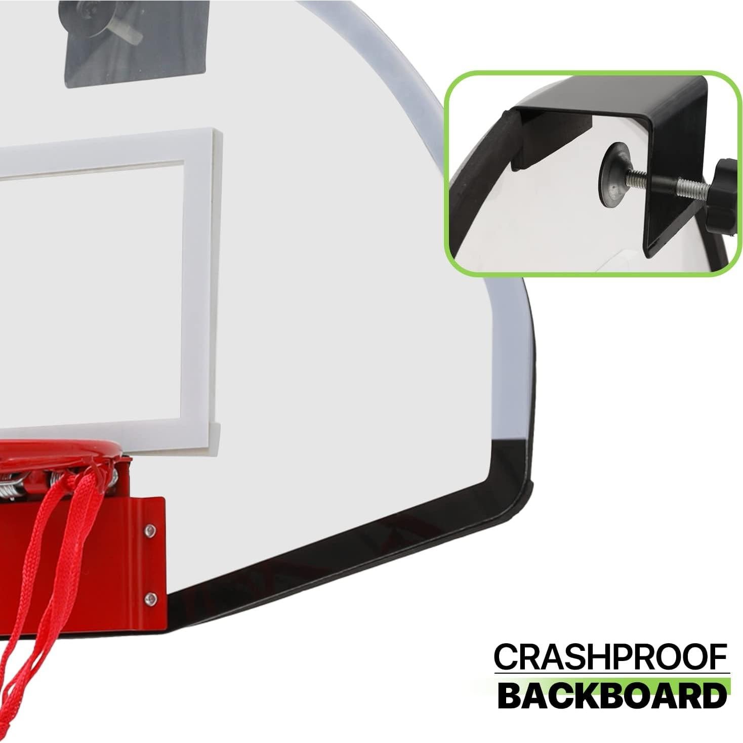 Aro de Baloncesto Mini Magshion 45.7x33cm para Puerta