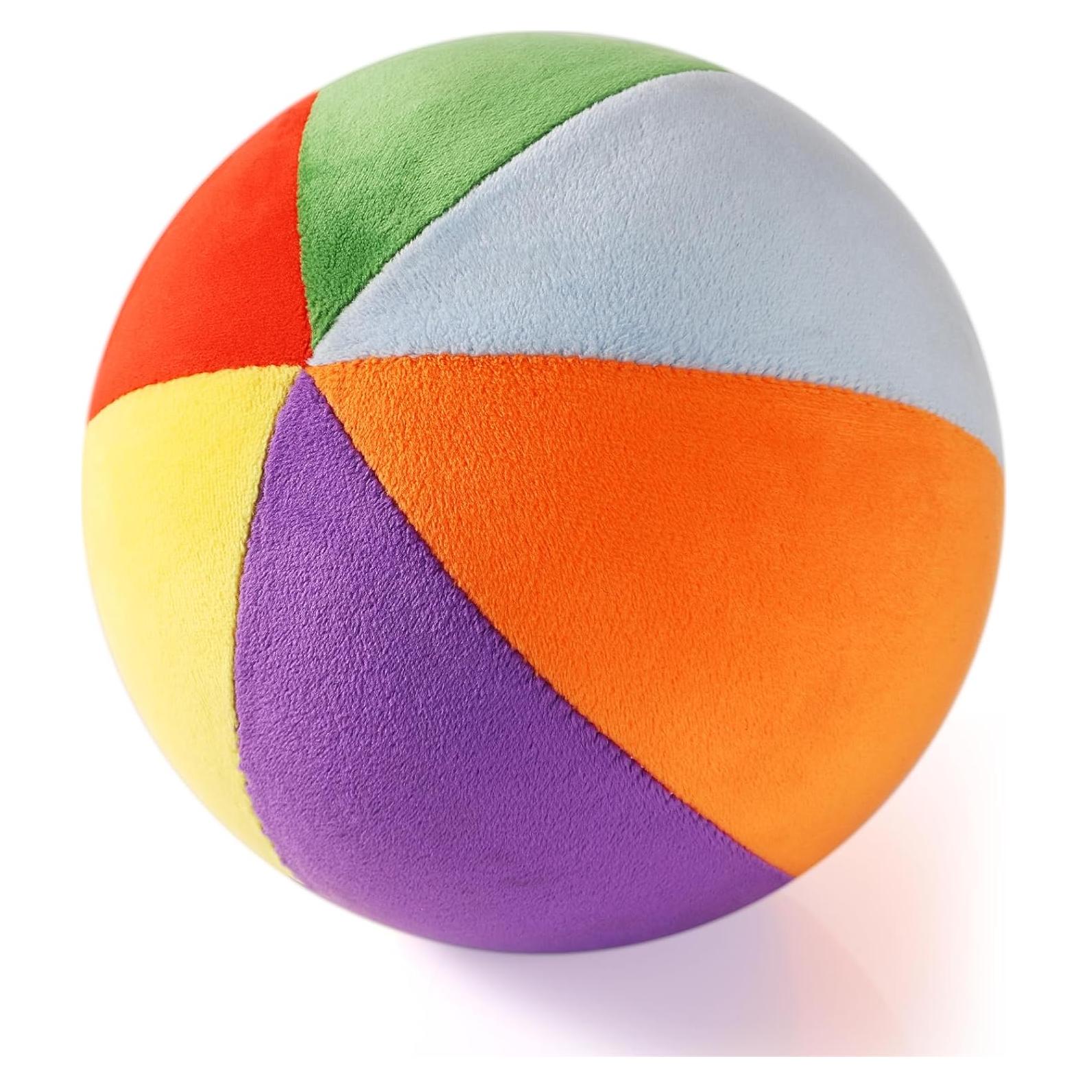 Pelota de Baloncesto Suave LINKBOY Tamaño 3 Multicolor 18 cm