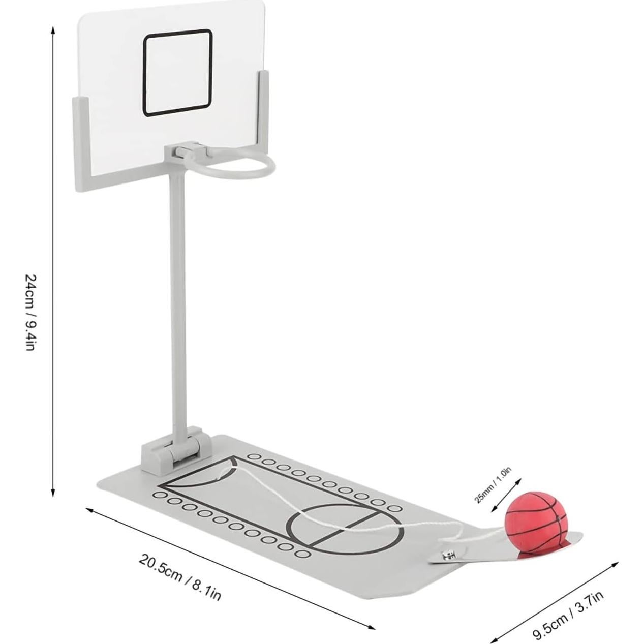 Juego de Baloncesto de Escritorio YEmirth Mini Portátil