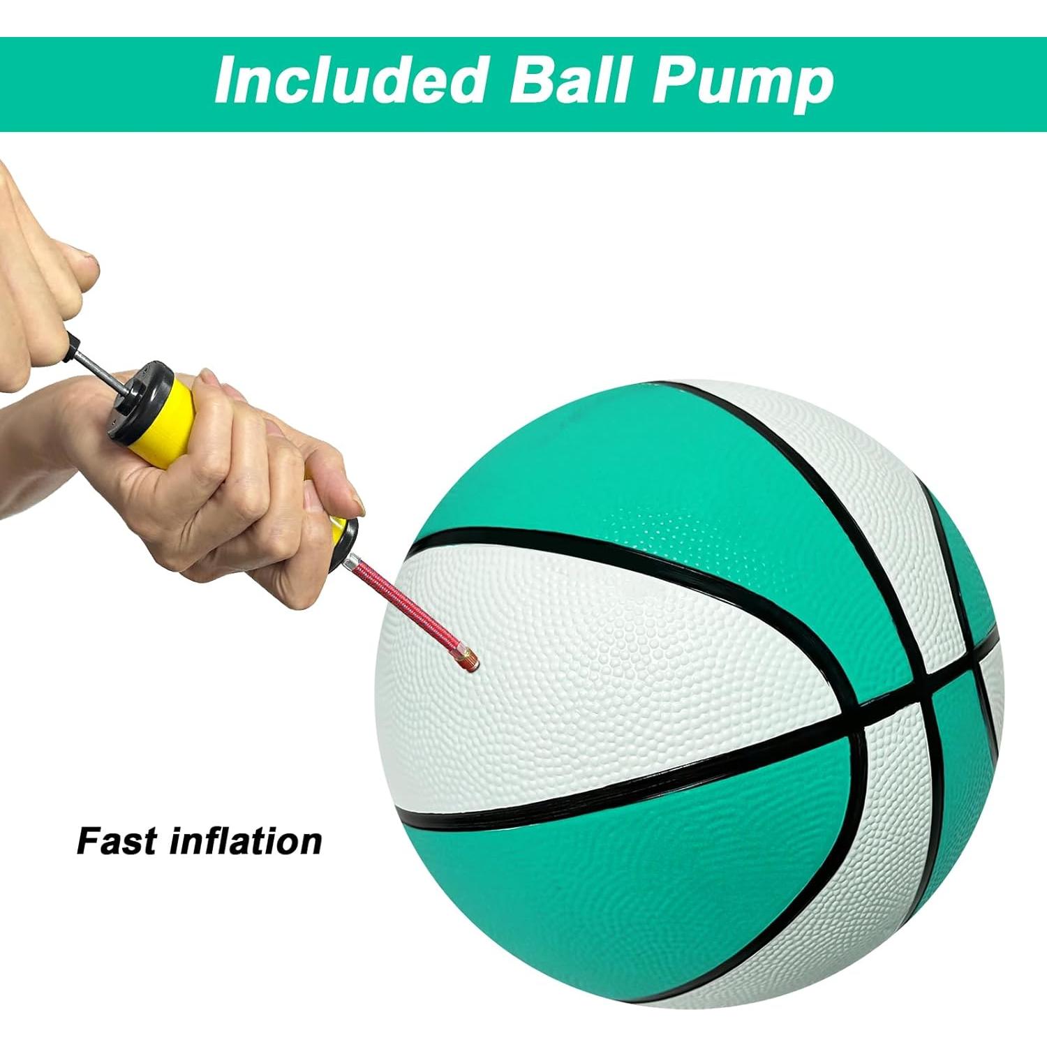 Paquete de 2 Balones de Baloncesto Impermeables 22.86 cm