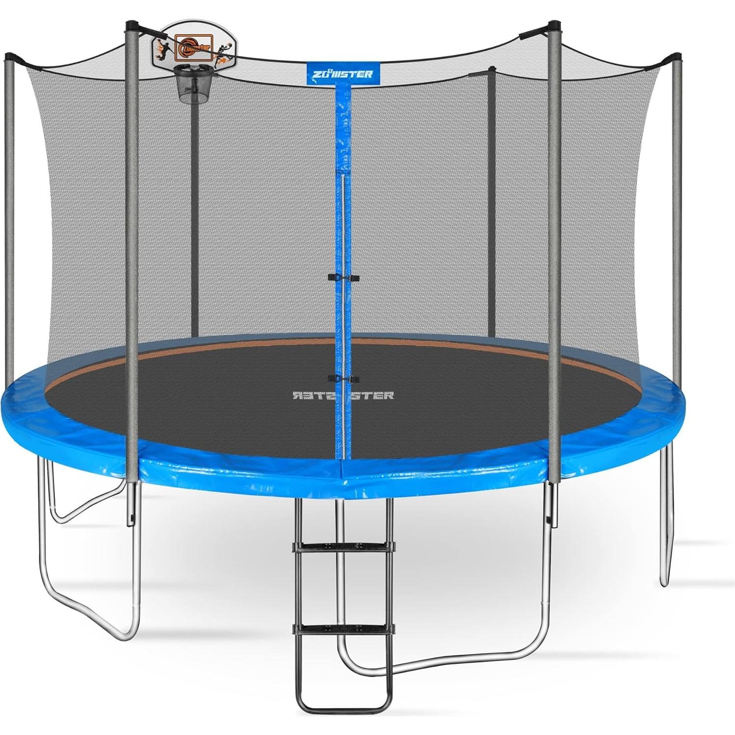 Aro de Baloncesto para Trampolín Zoomster 61x40.6cm Fácil Instalación