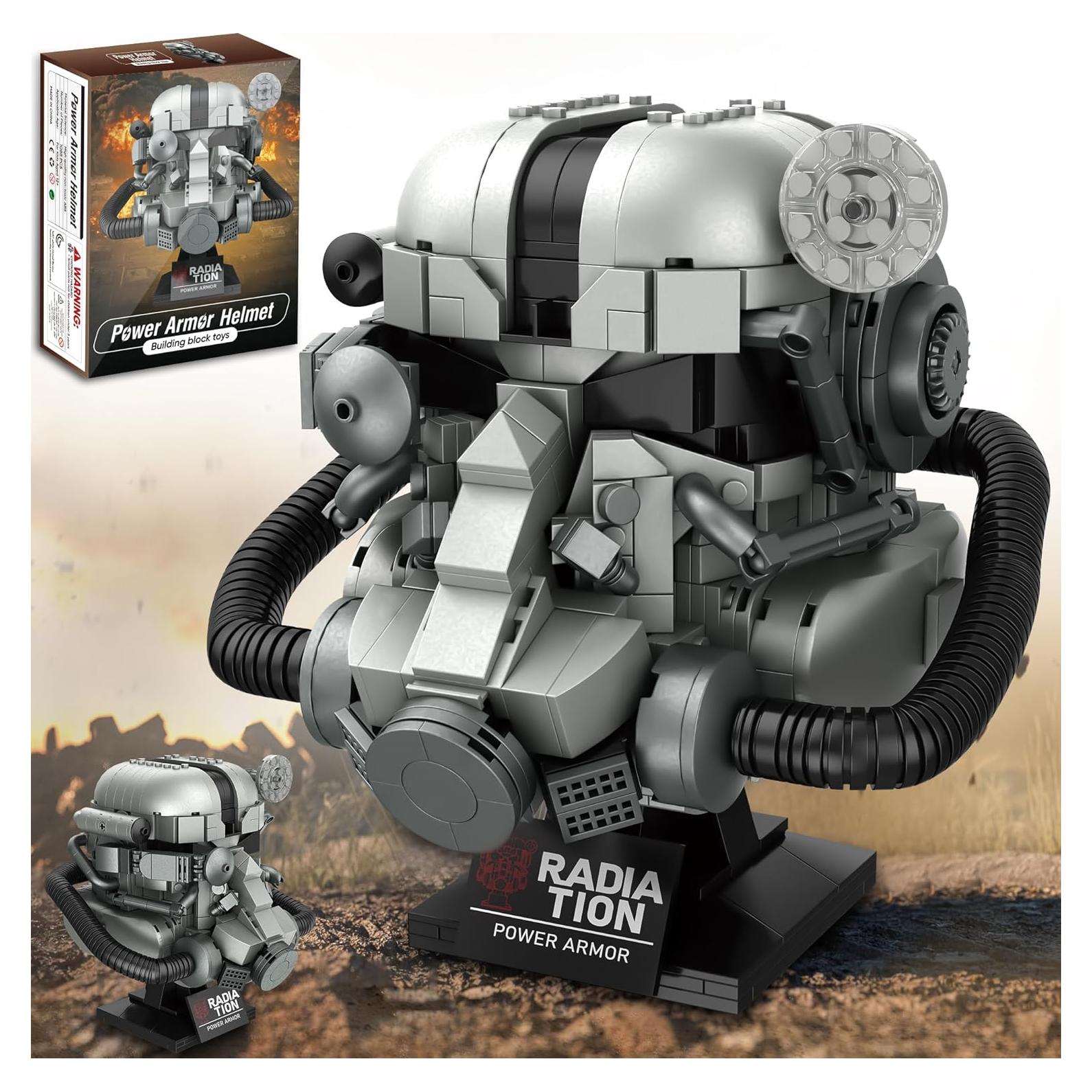 Set de Bloques de Construcción de Casco HiDectee 1088PCS