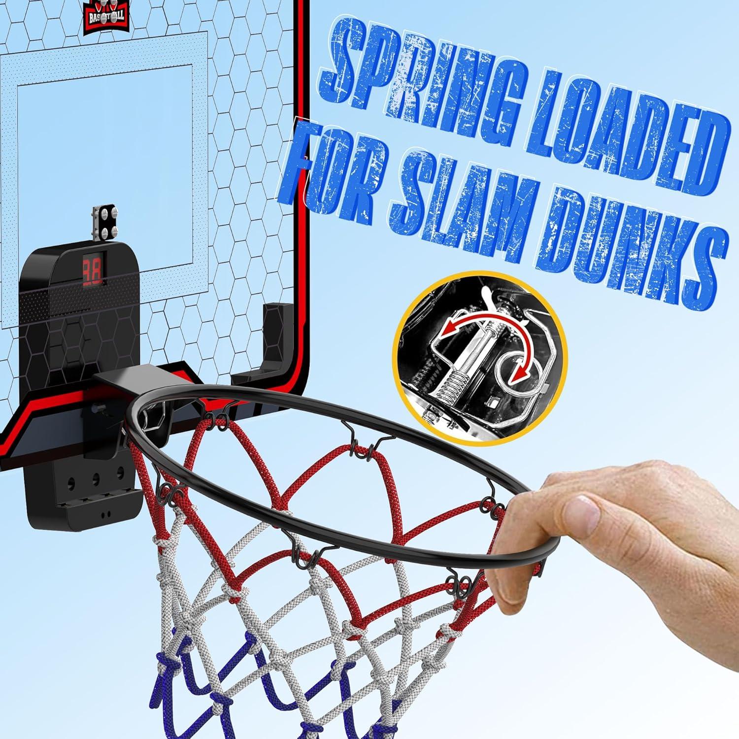 Aro de Baloncesto Interior HopeRock 61x41 cm con Marcador