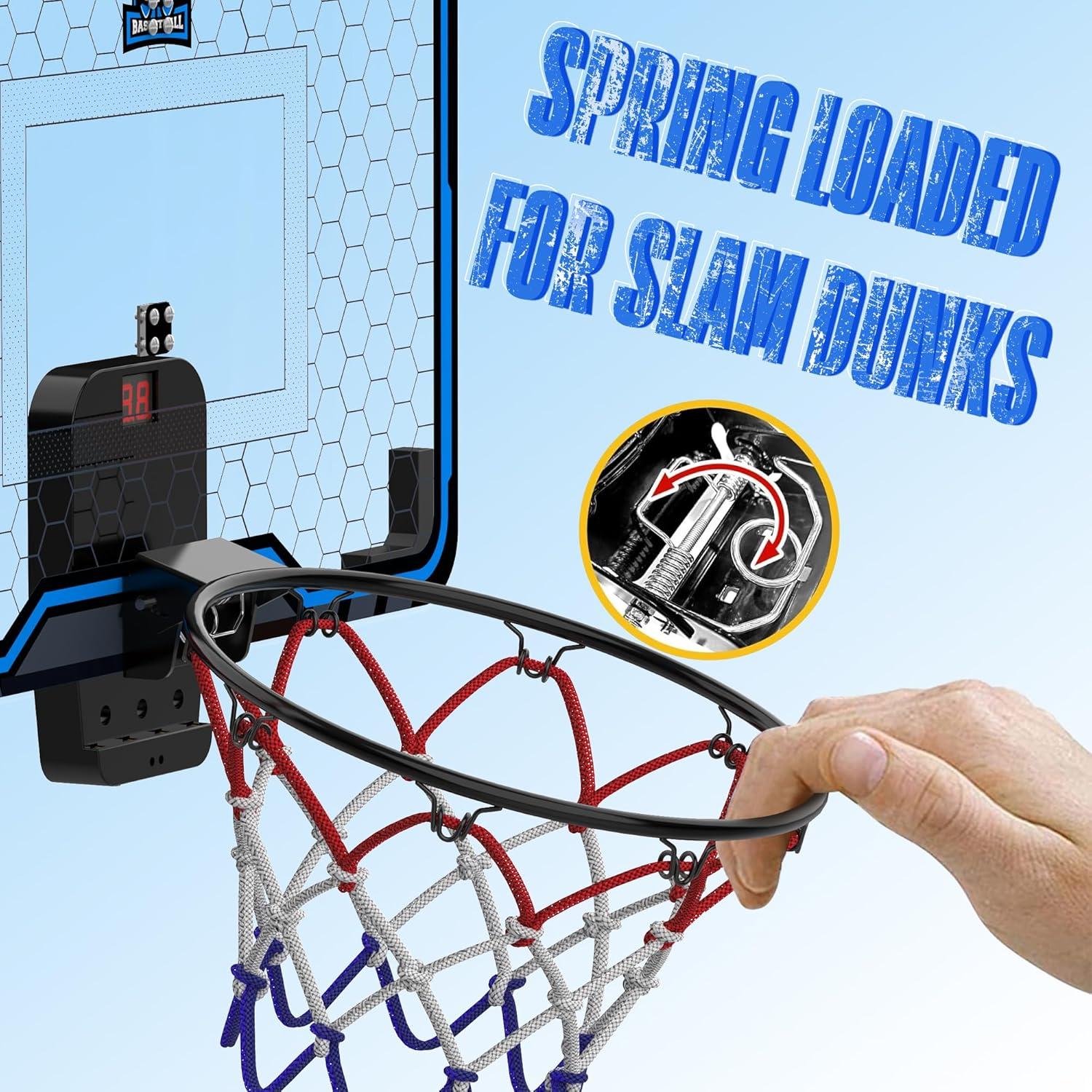 Aro de Baloncesto Interior HopeRock Grande 43x33cm con Marcador