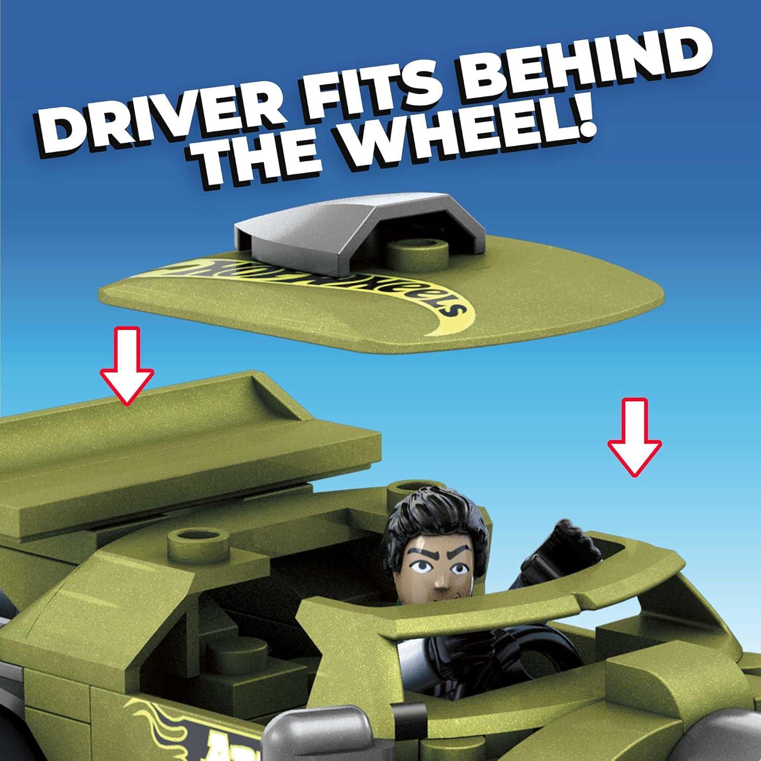 Juego de Construcción Hot Wheels Aristo Rat 93 Piezas