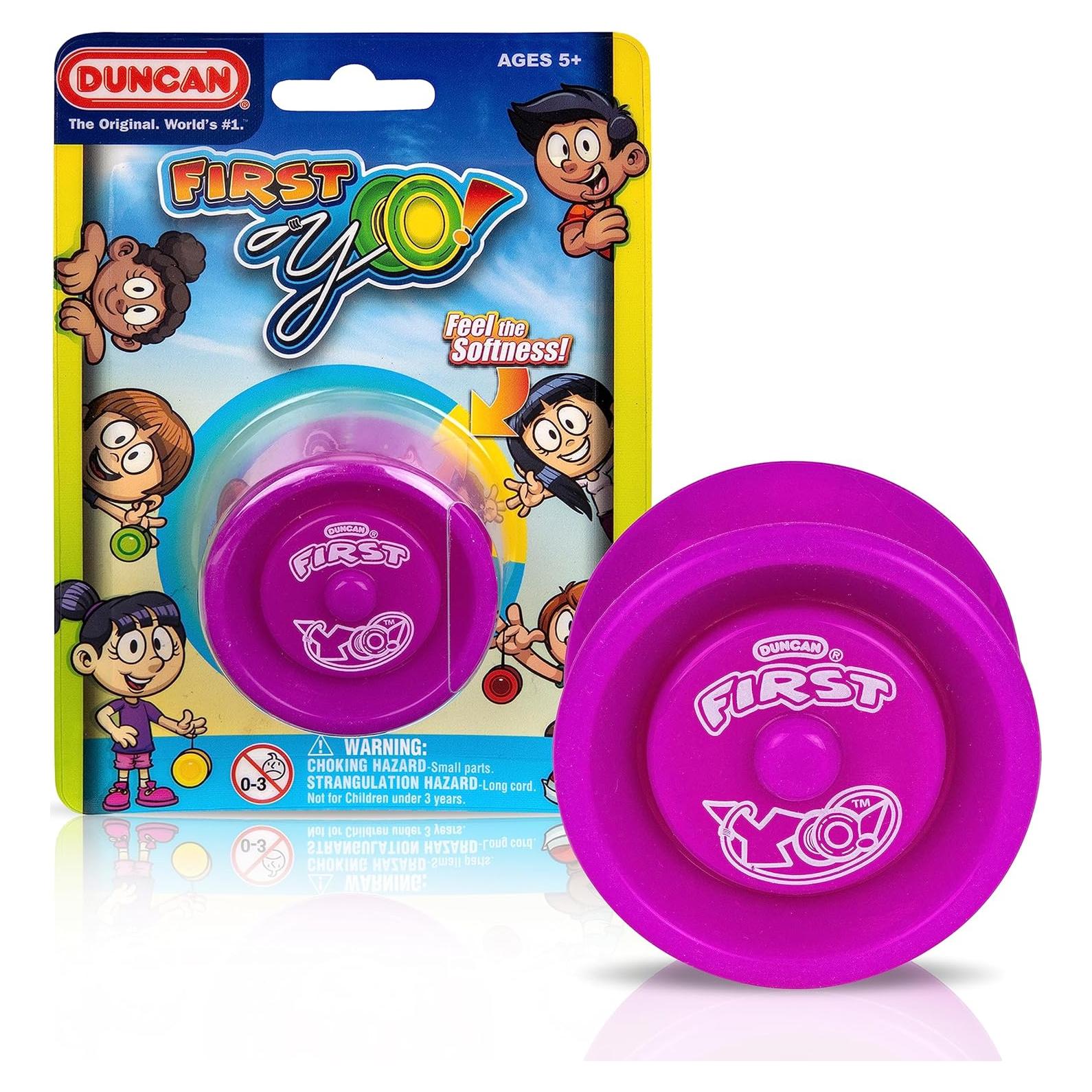 Yo-Yo Duncan Primer Yo! para Principiantes Púrpura/Amarillo