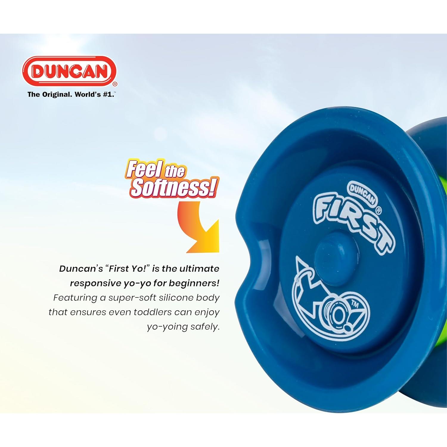 Yo-Yo Duncan Primer Yo! para Principiantes Púrpura/Amarillo