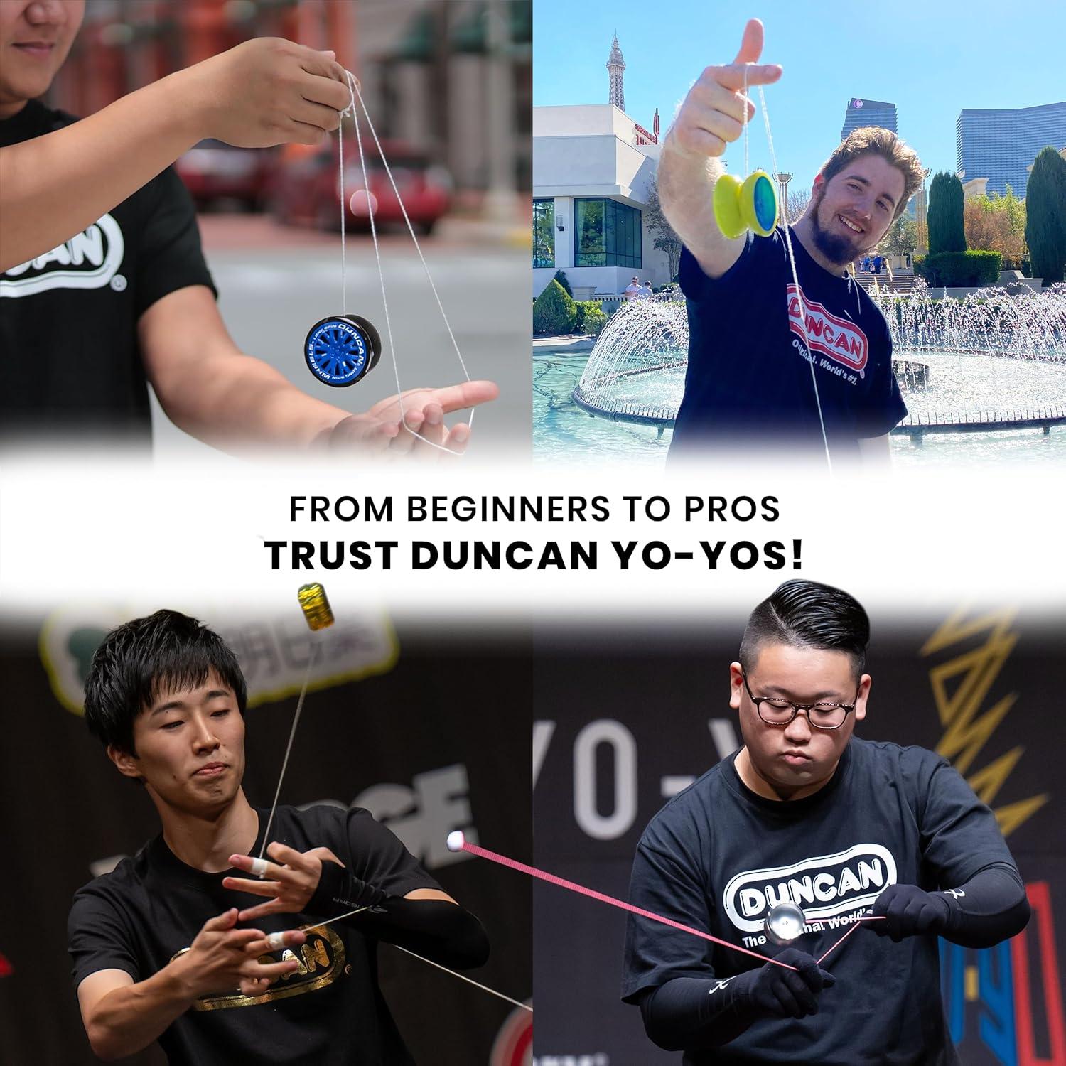 Yo-Yo Duncan Primer Yo! para Principiantes Púrpura/Amarillo