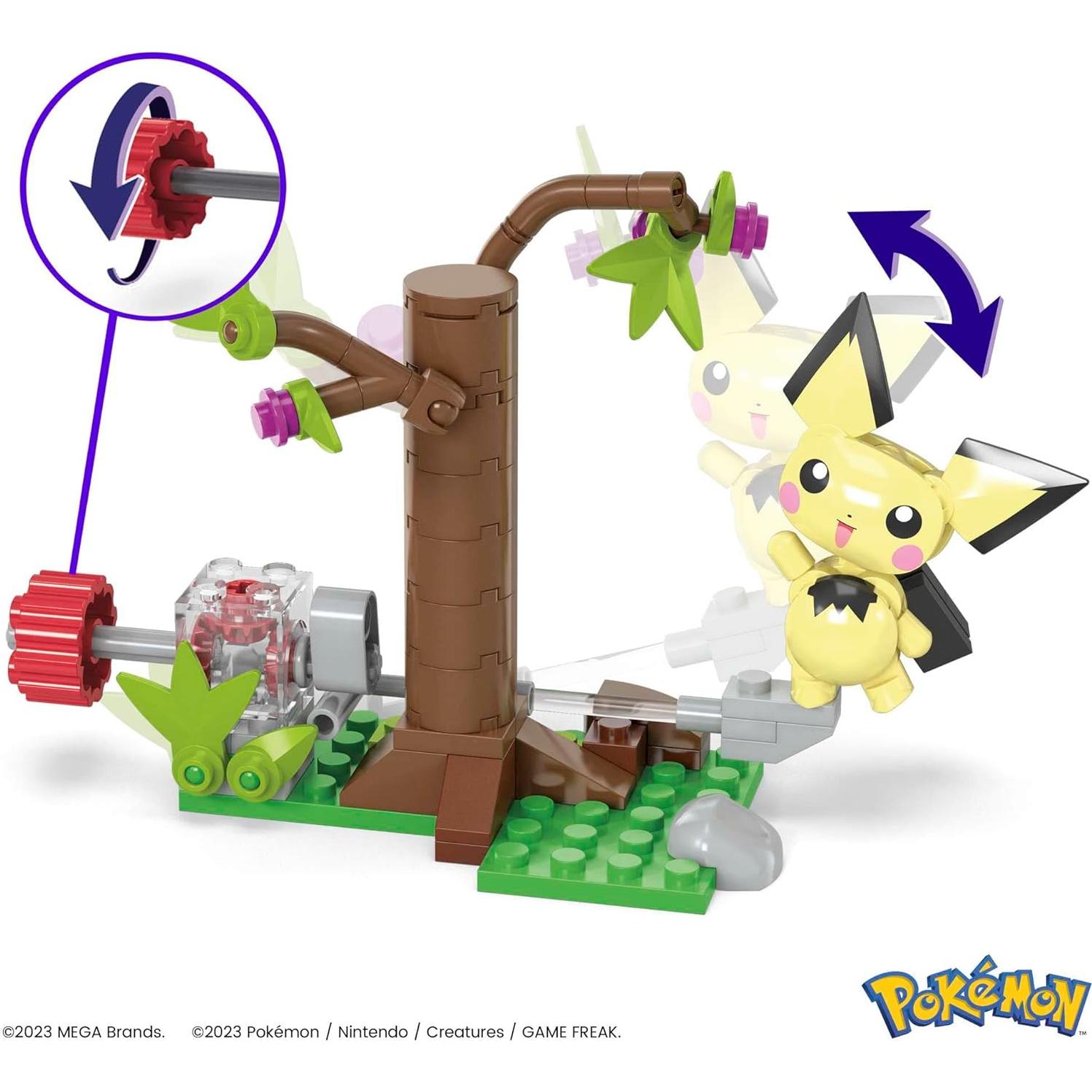 Set de Construcción Pokémon Mattel Pichu 84 Piezas