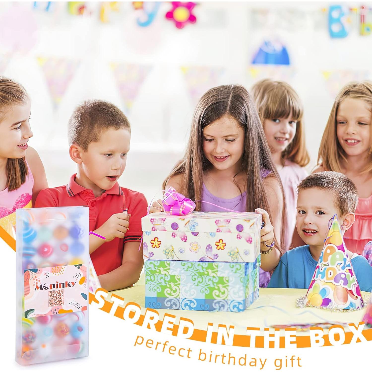 Canicas de Vidrio MCPINKY 36PCS con 5 Brillantes 16mm