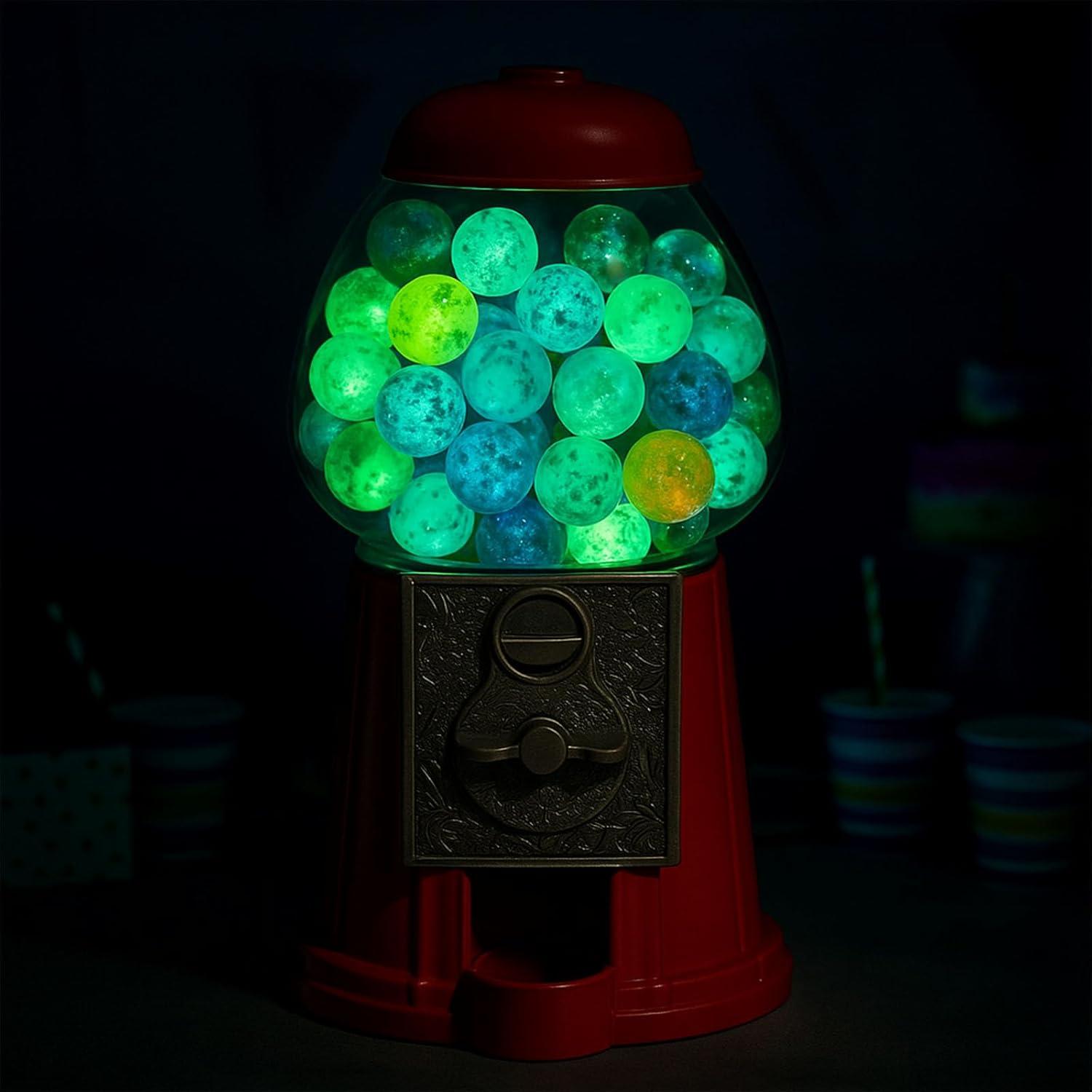 SallyFashion 25 Canicas Brillantes Luminiscentes 3.81 cm