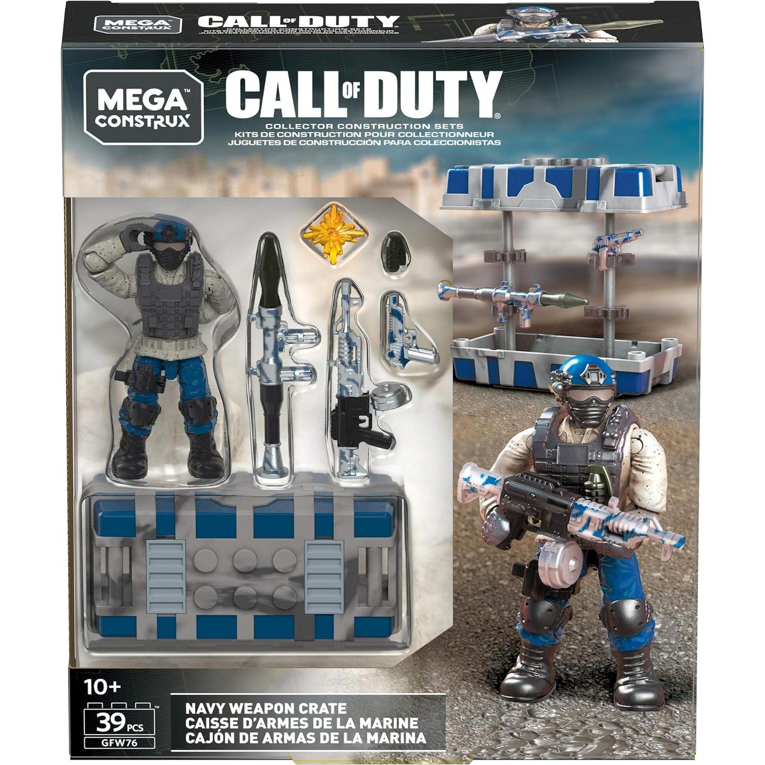 Caja de Armas Marina Mega Construx Call of Duty - 1 Figura