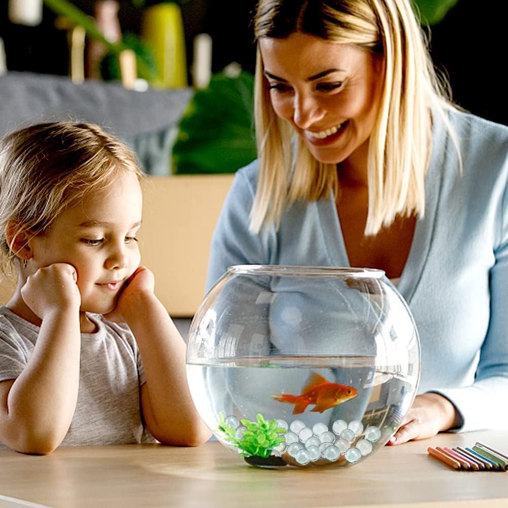 75 Canicas de Vidrio Transparentes SallyFashion para Decoración