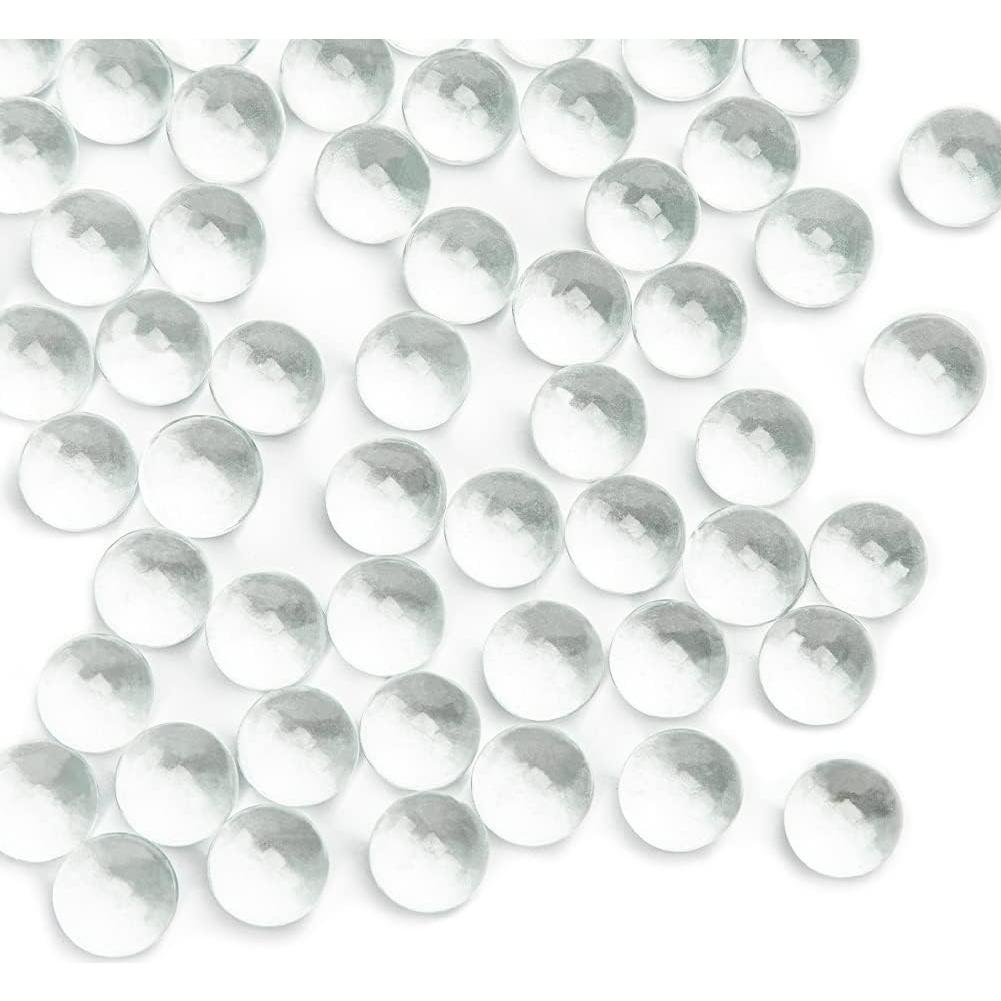 75 Canicas de Vidrio Transparentes SallyFashion para Decoración
