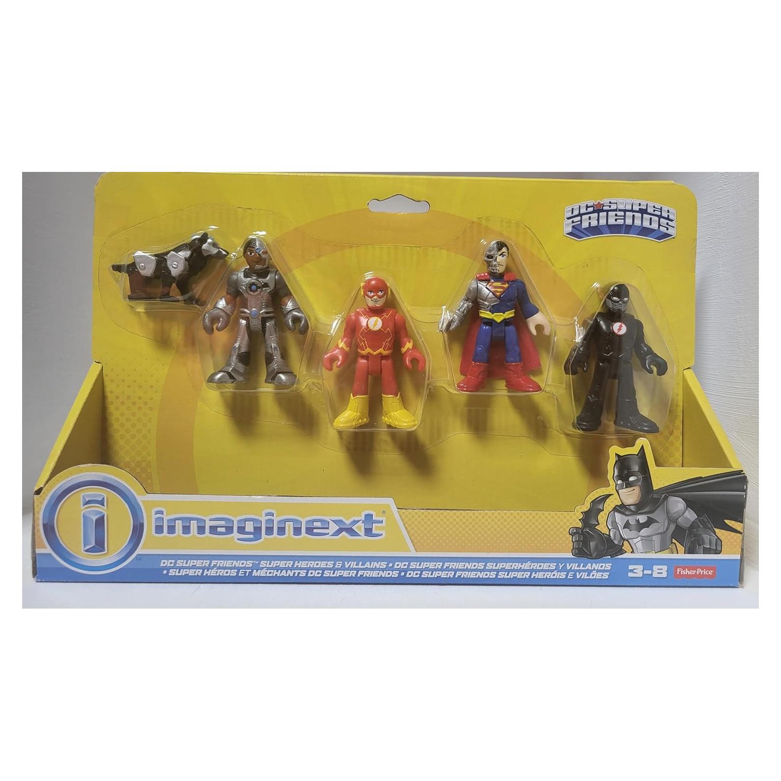 Imaginext DC Super Amigos Héroes y Villanos Mattel