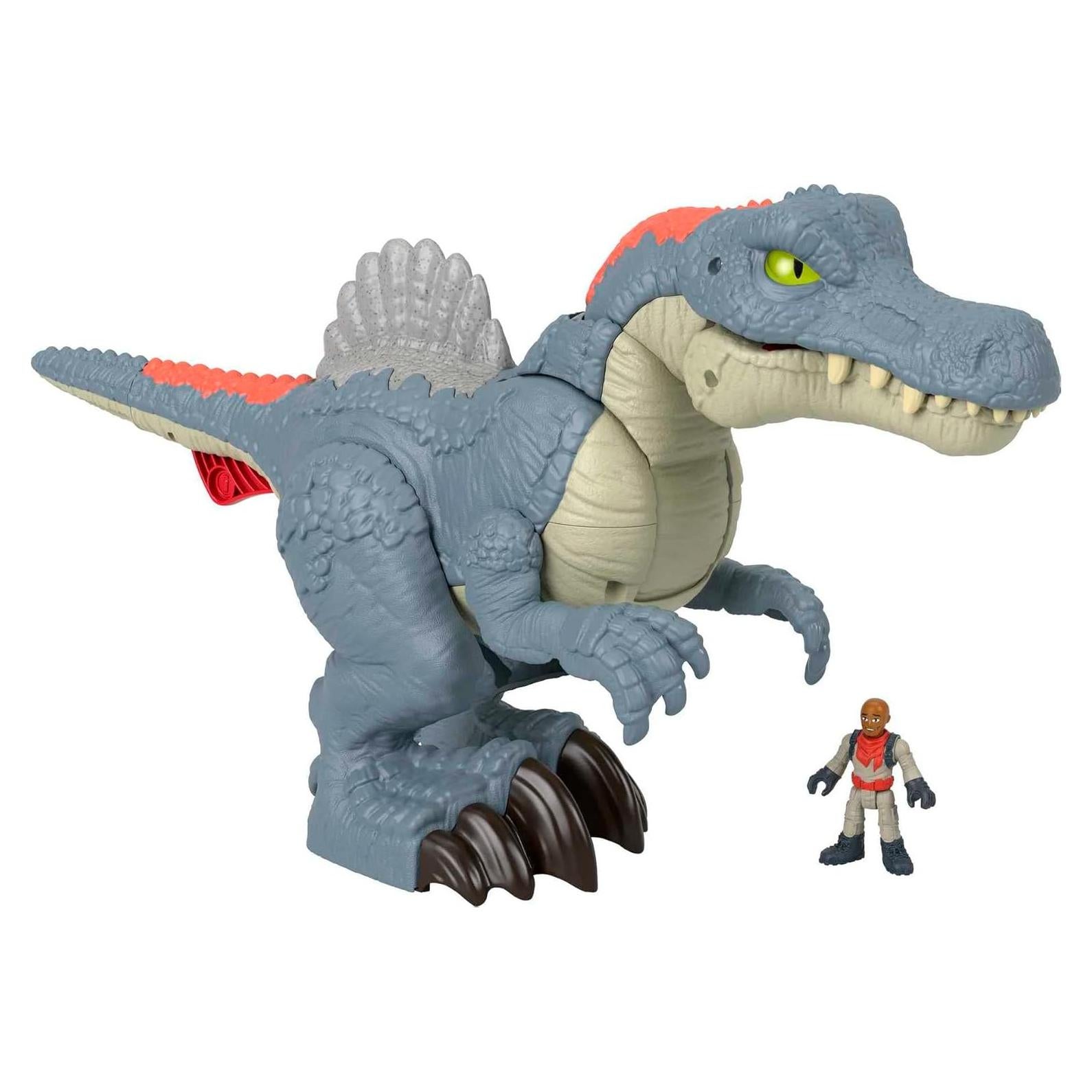 Dinosaurio Spinosaurus Ultra Snap Fisher-Price 19.81 cm