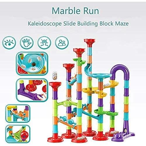 Bloques de Construcción Carrera de Canicas Juguete STEM 30 Canicas