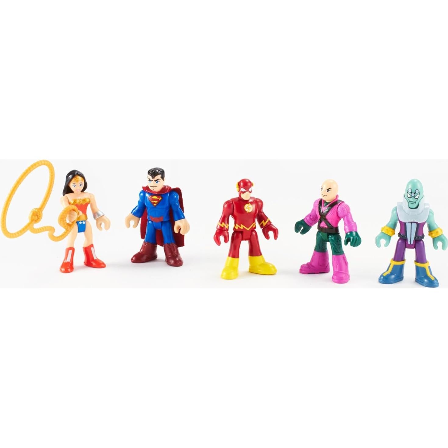 Fisher-Price DC Super Amigos Pack Héroes y Villanos