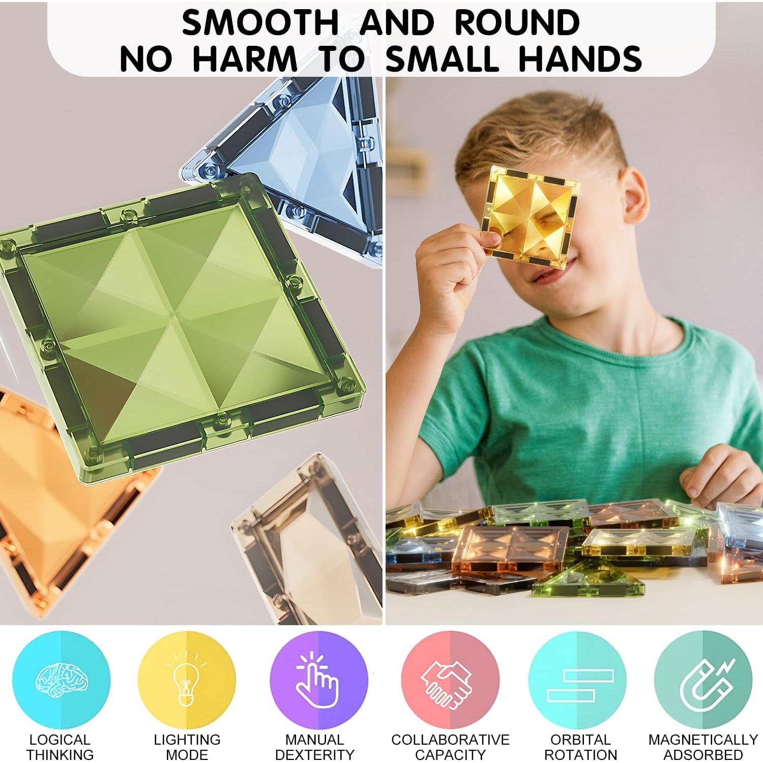 Juego de Construcción Magnético Deluxe Unique Kids 147 PZS