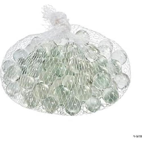 Canicas de Vidrio Transparentes Fun Express - 87 Piezas 0.45 kg