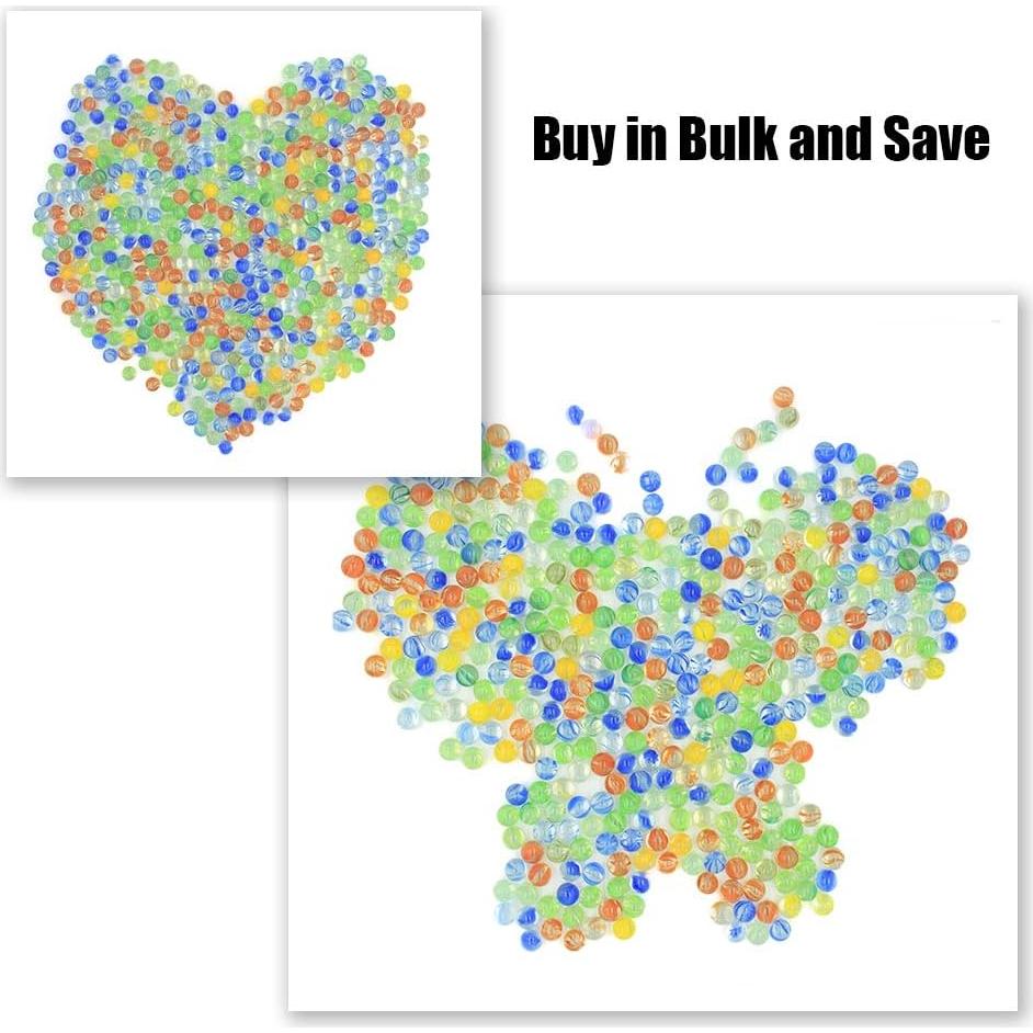 Canicas Ojos de Gato Koltose - 500 Unidades 1.59 cm Vidrio