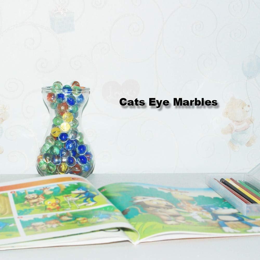 Canicas Ojos de Gato Koltose - 500 Unidades 1.59 cm Vidrio