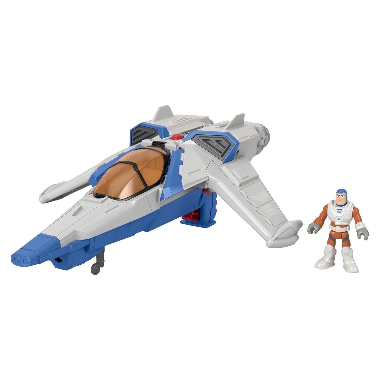 Nave Espacial Imaginext Fisher-Price Buzz Lightyear 38 cm