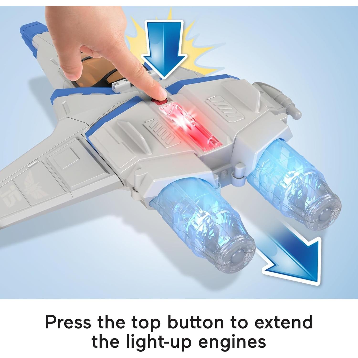 Nave Espacial Imaginext Fisher-Price Buzz Lightyear 38 cm