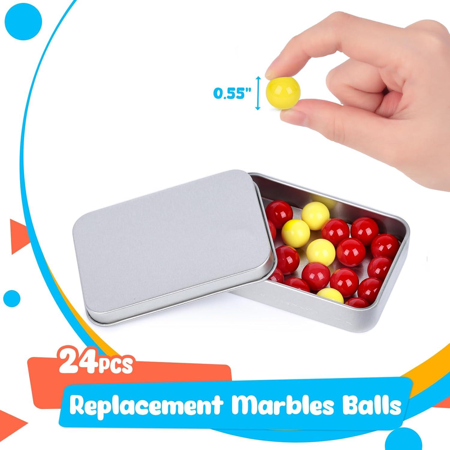 POPLAY Juego de Hipopótamos Hambrientos - 24 Bolas de Repuesto