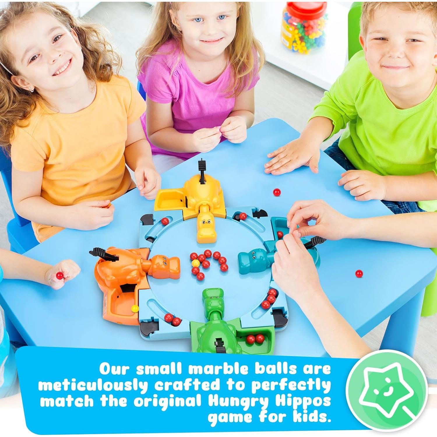 POPLAY Juego de Hipopótamos Hambrientos - 24 Bolas de Repuesto