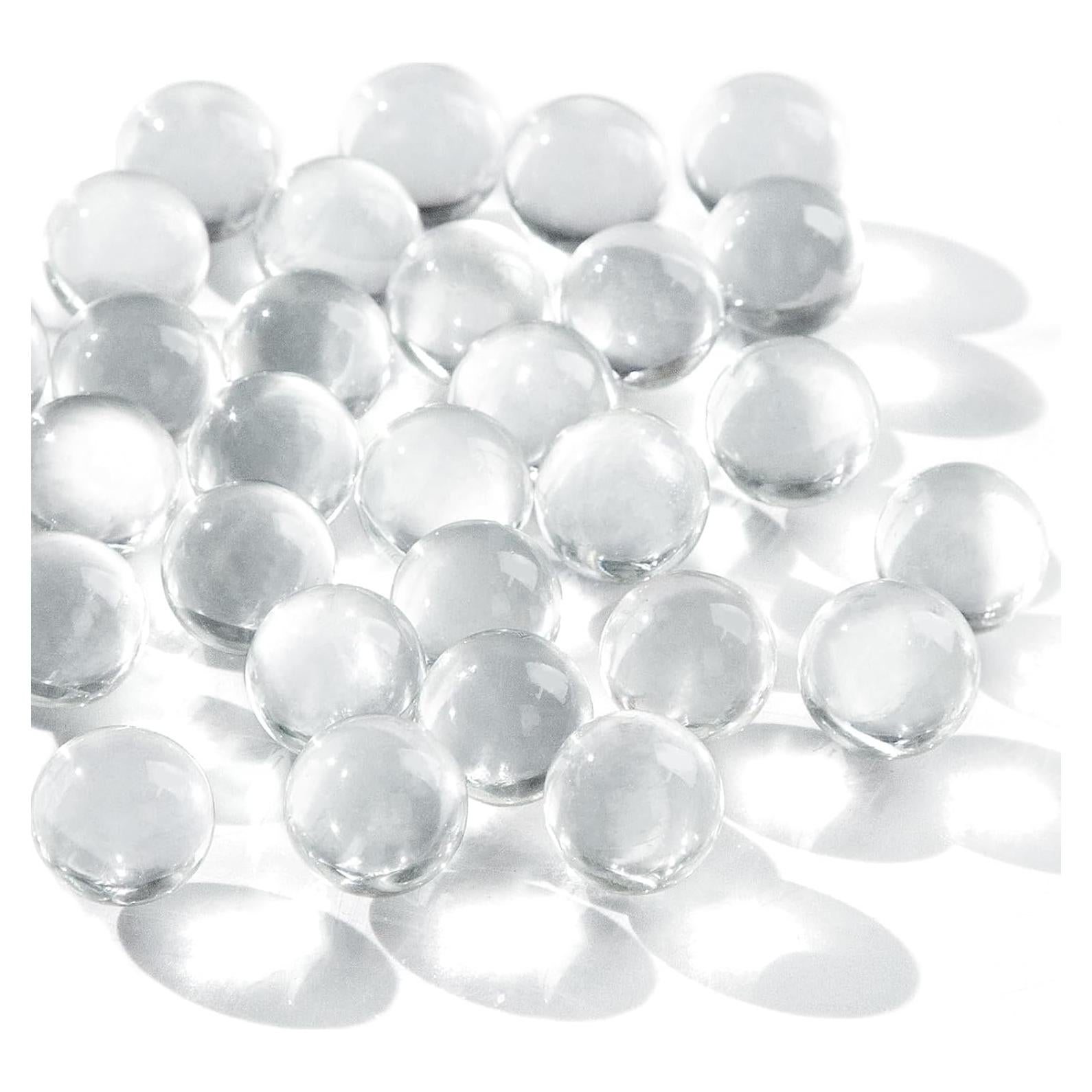 Canicas de Vidrio Transparentes 5LB FUTUREPLUSX para Decoración