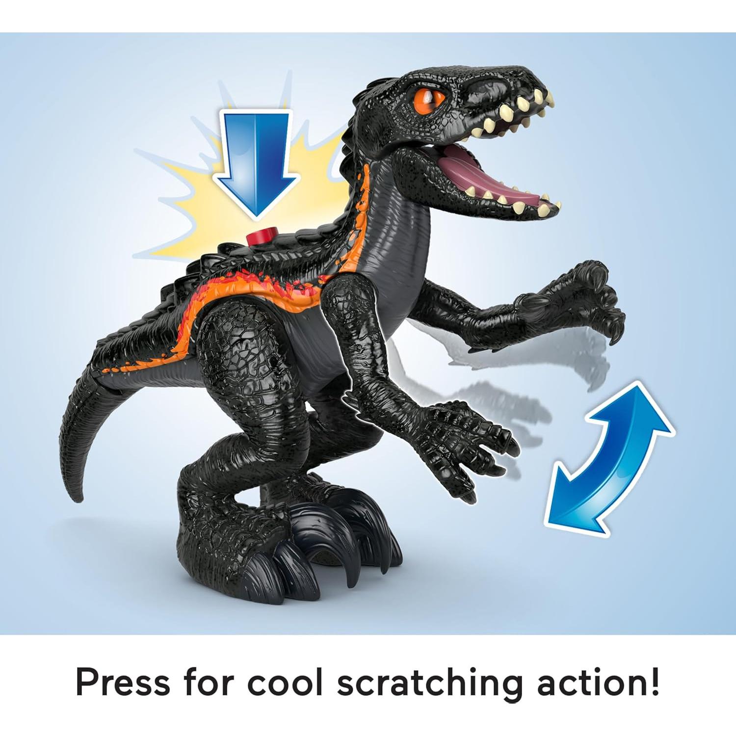 Juguete Dinosaurio Indoraptor Fisher-Price Imaginext 10cm