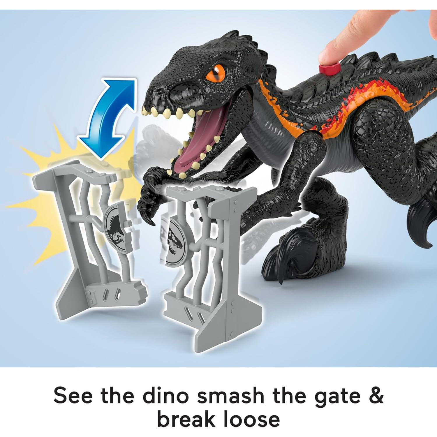 Juguete Dinosaurio Indoraptor Fisher-Price Imaginext 10cm