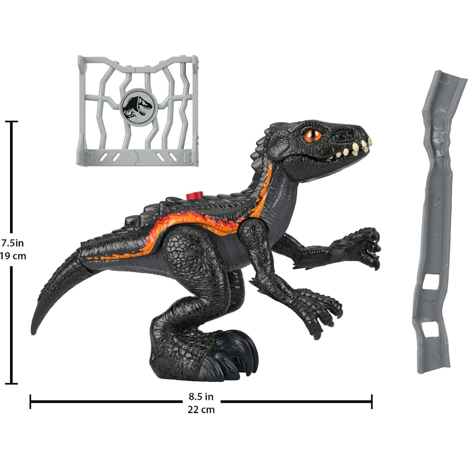 Juguete Dinosaurio Indoraptor Fisher-Price Imaginext 10cm