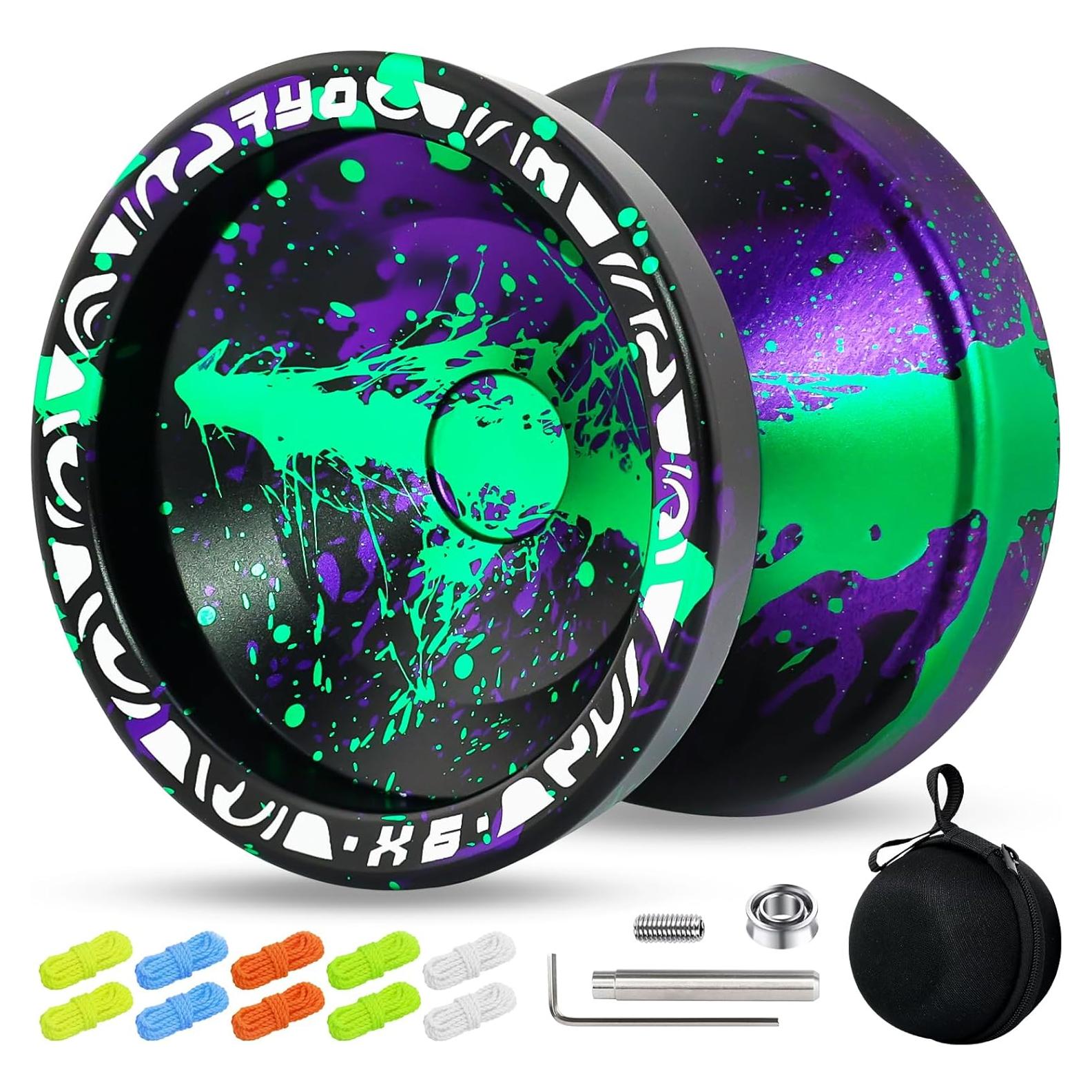 Yoyo Profesional Wabesmanis X6 Doble Función con Kit Completo