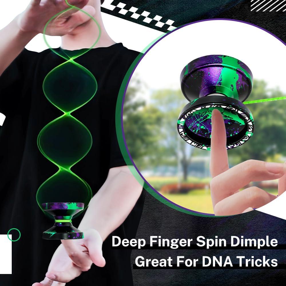 Yoyo Profesional Wabesmanis X6 Doble Función con Kit Completo