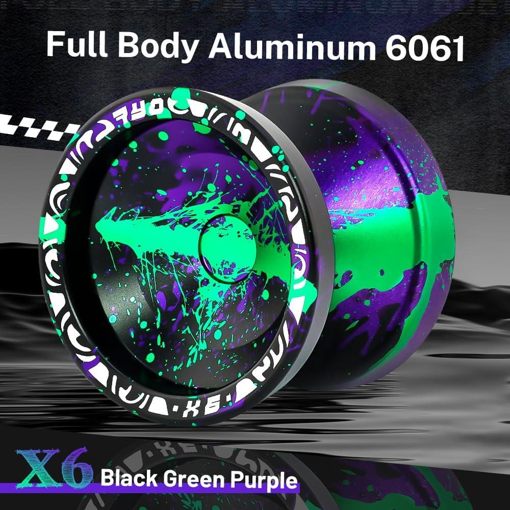 Yoyo Profesional Wabesmanis X6 Doble Función con Kit Completo