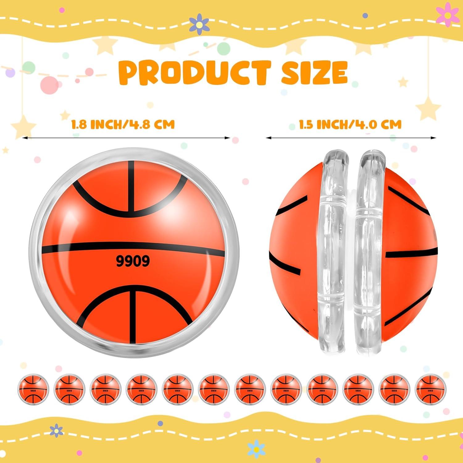 50 Yoyos de Baloncesto Liliful para Niños - Regalos de Cumpleaños