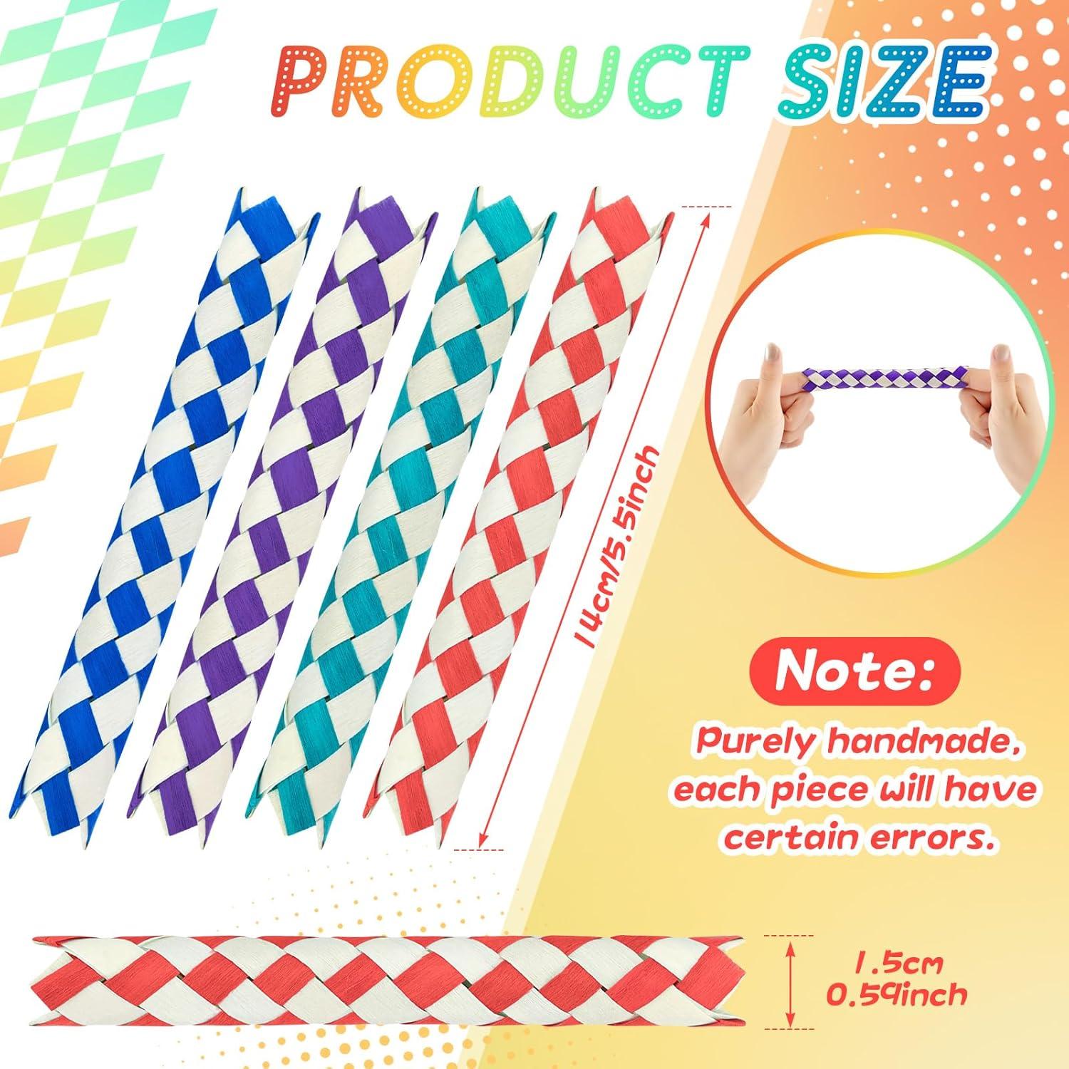 Set 50 Juguetes Chinos: 25 Trampas para Dedos y 25 Yoyos