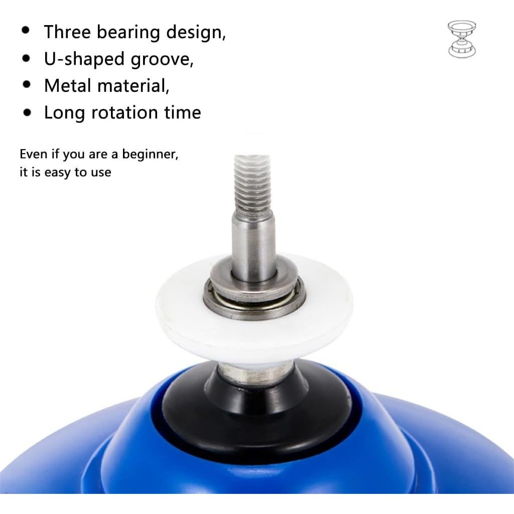 Diabolo Chino Erencook Azul con Sonido y Triple Rodamiento