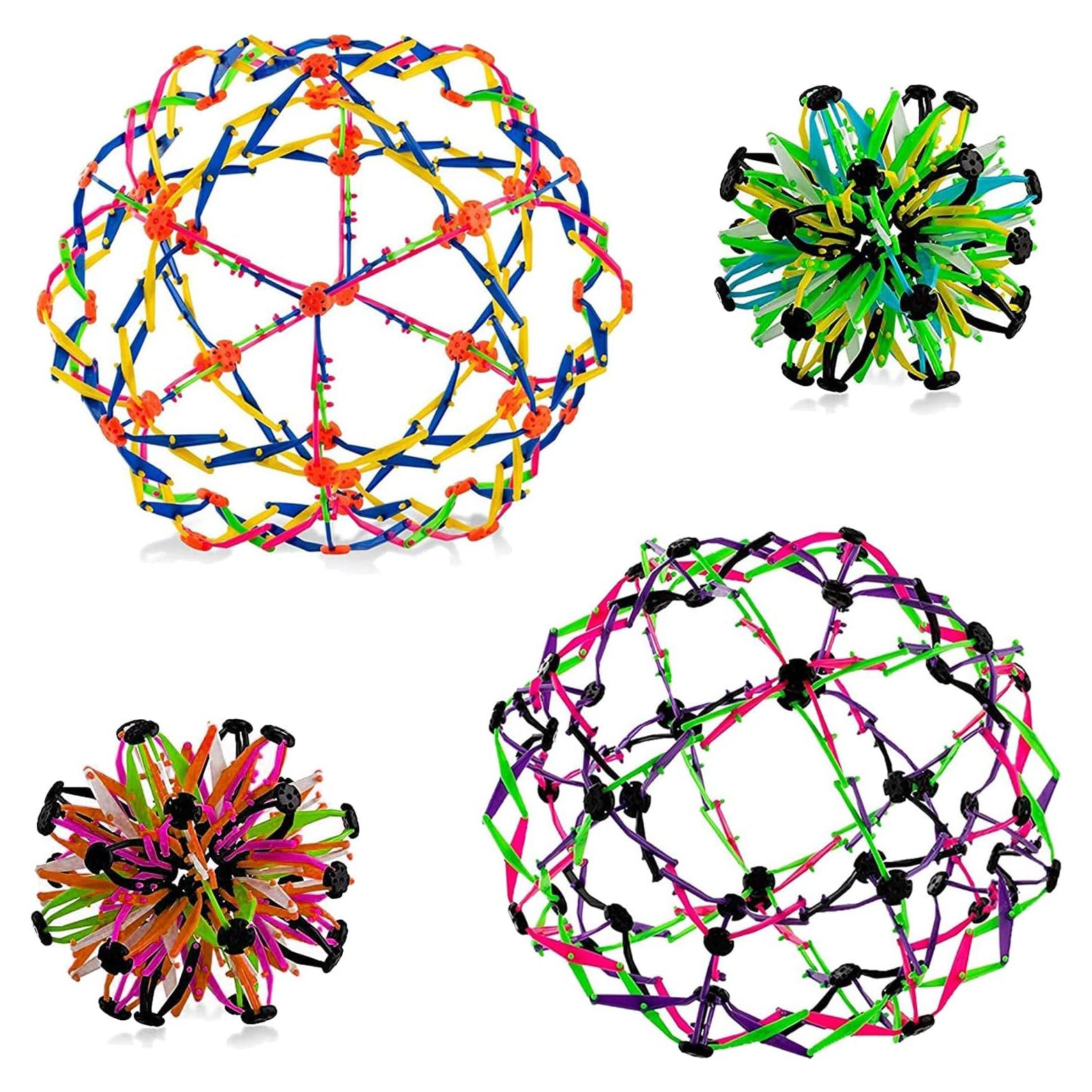Esfera Expandible 4E's para Respiración - Alivio Estrés 4 Unidades
