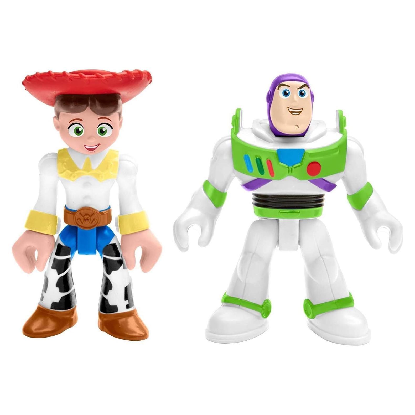 Figuras Imaginext Toy Story Buzz Lightyear y Jessie Fisher-Price